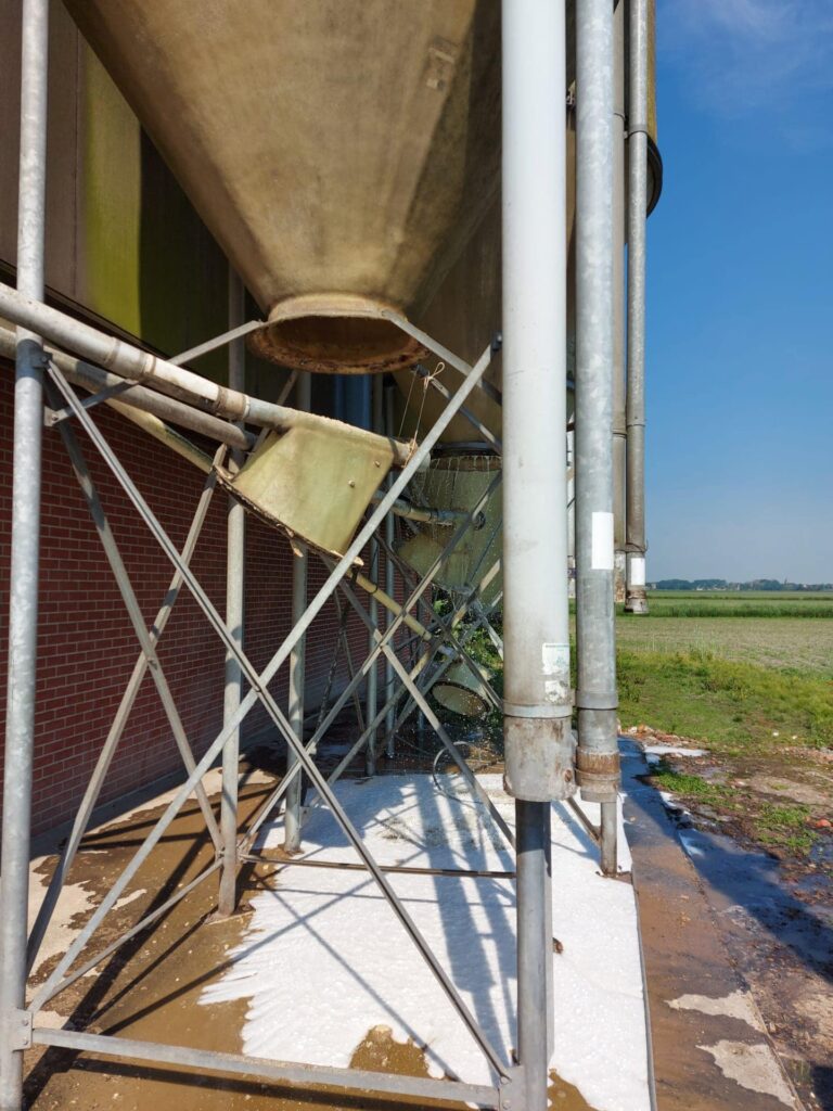 Reinigen van silo's